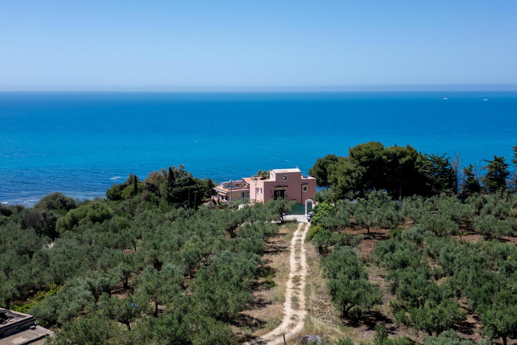 Villa Rosa Sul Mare Sciacca Exterior foto